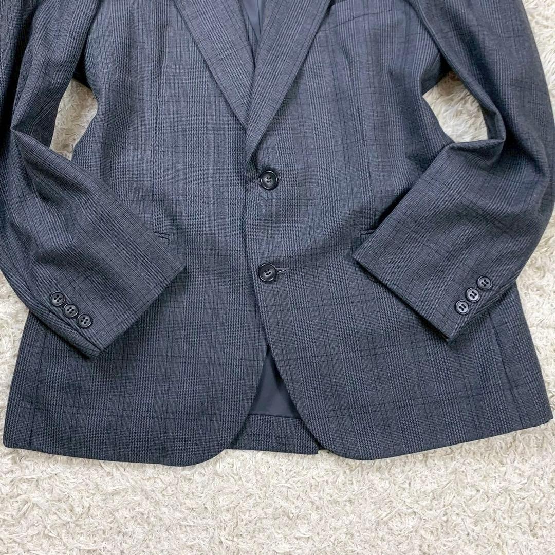 美品 TABURO 日本製 スーツ スリーピース グレンチェック ビジネス