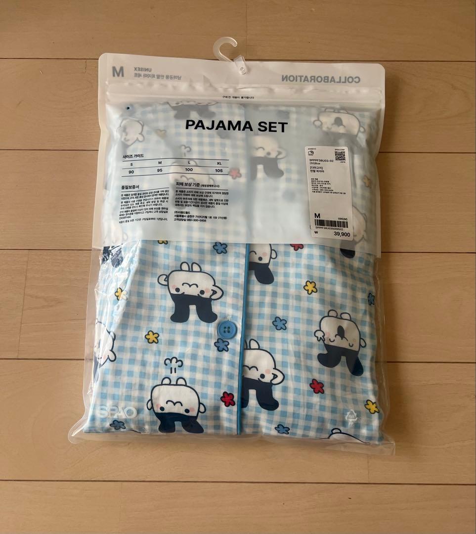 たまごっち 韓国 SPAO パジャマセット みみっち　M 新品未使用　半袖