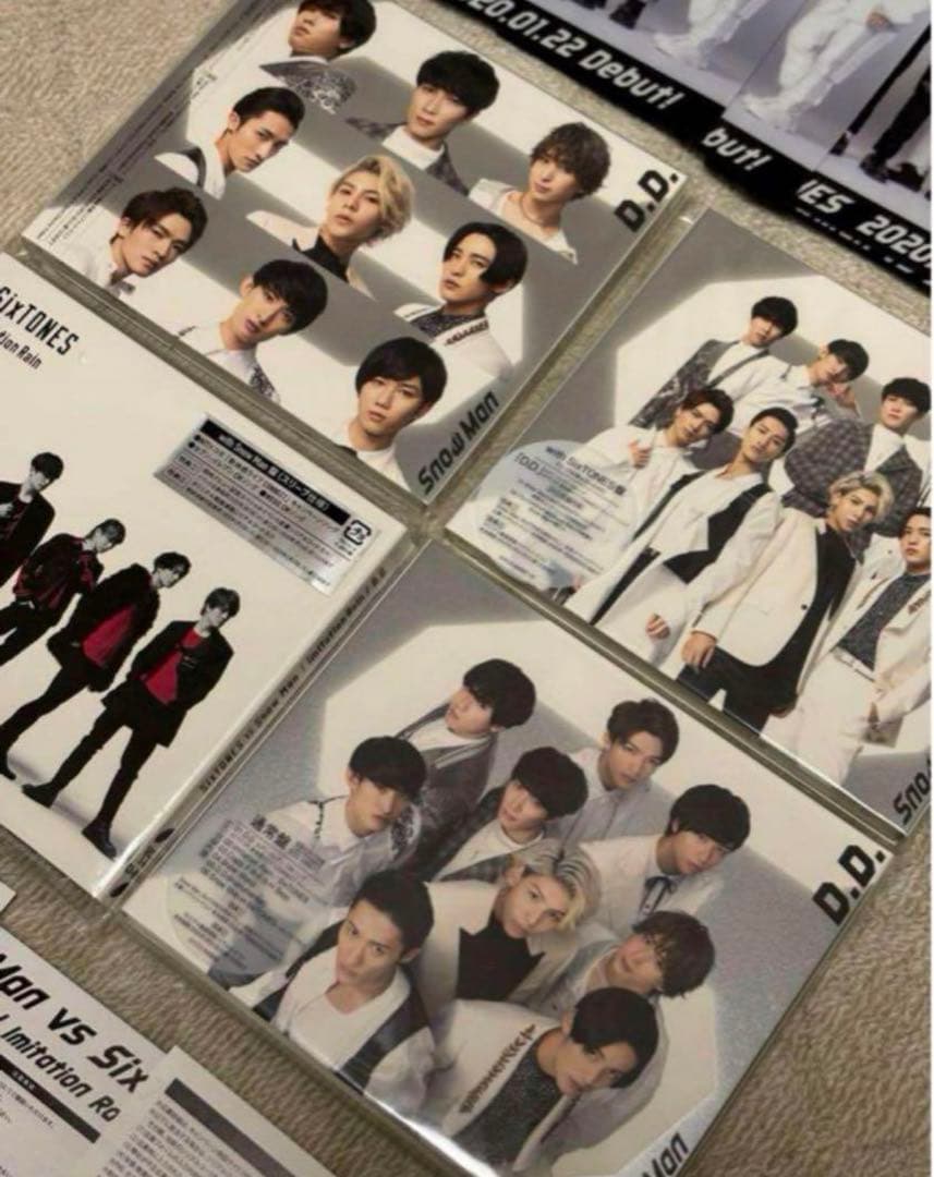 D.D./Imitation Rain 初回仕様Man SixTONES