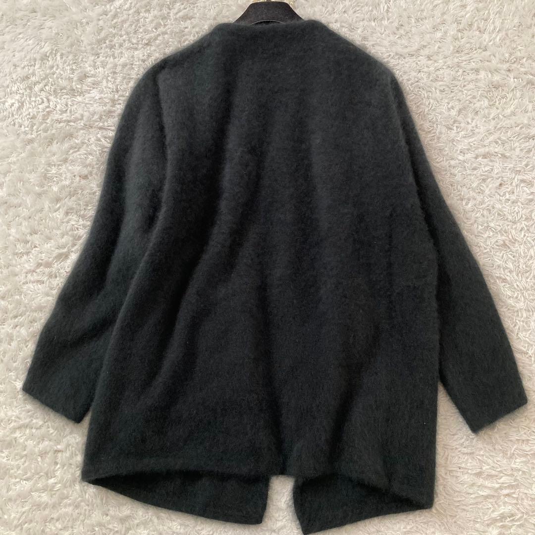 美品♡ TOMORROWLAND フラッフィーヤーンコクーンカーディガン 黒