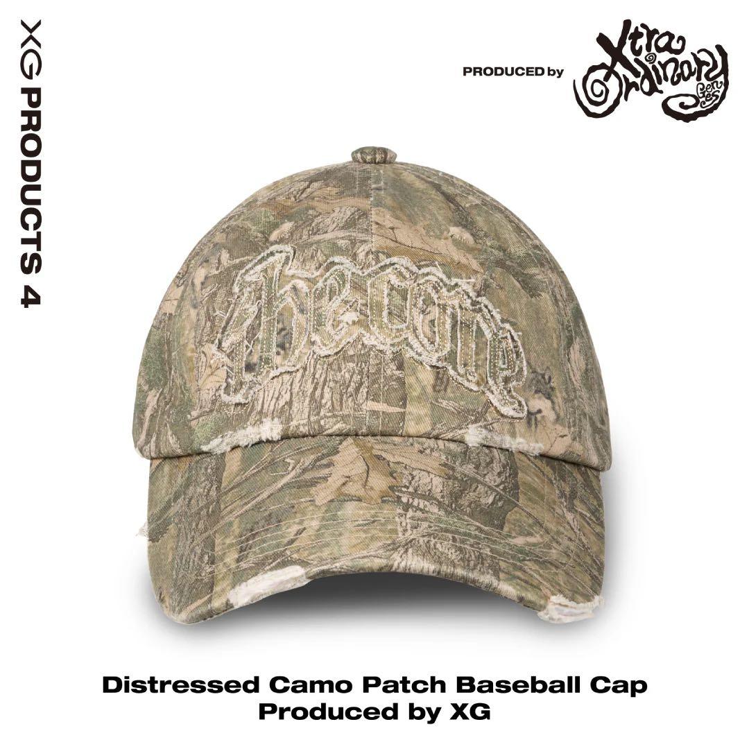 e*3様 XG Distressed Camo Patch Baseball C