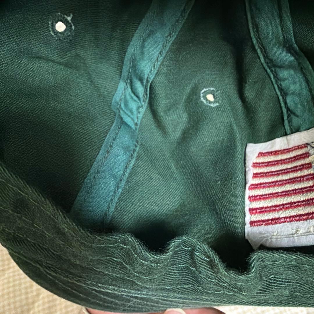 ポロラルフローレン　U.S.A. アメリカ国旗キャップ　USA製　ビンテージ