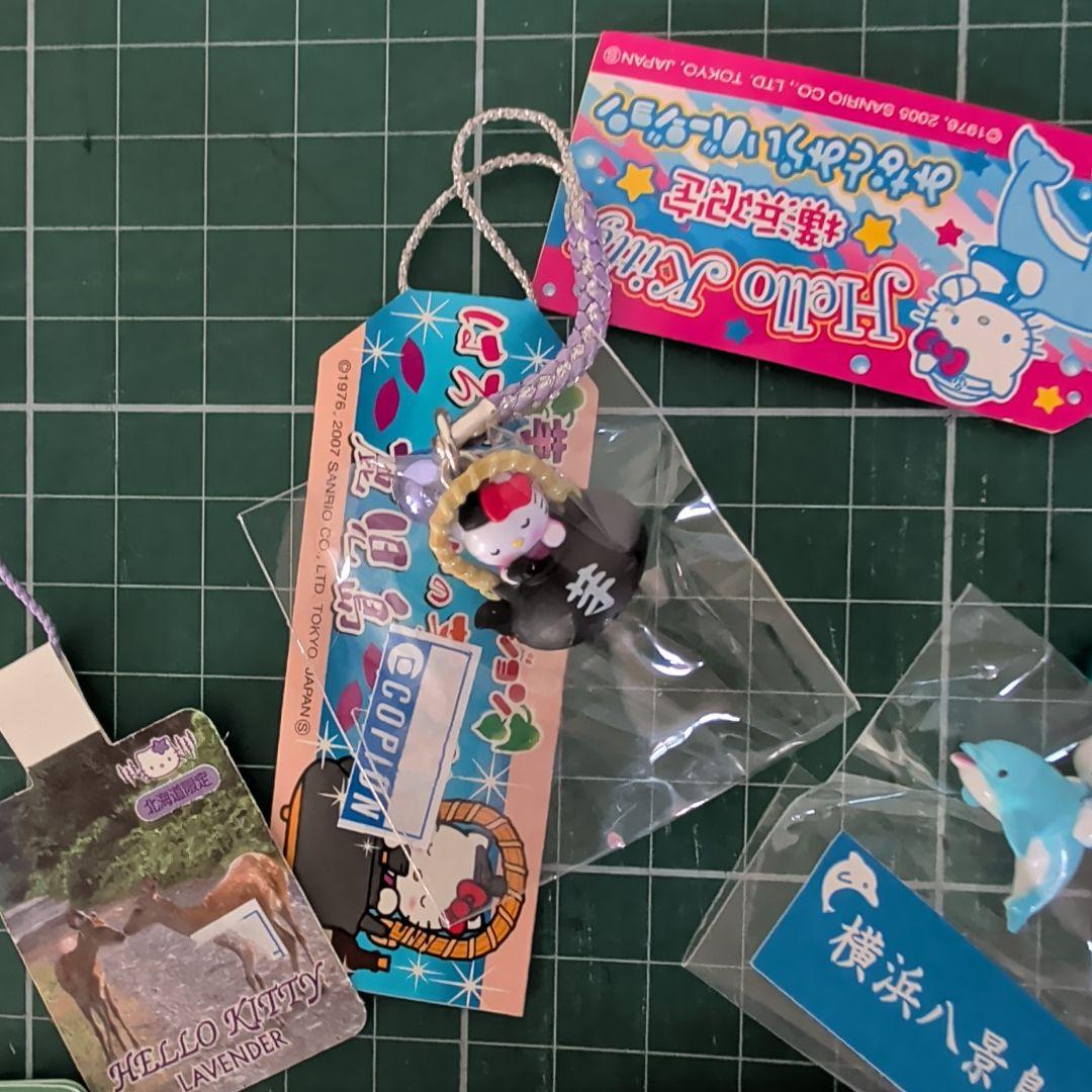 未使用 未開封 ハローキティ ファスナーマスコット ご当地 キティ キーホルダー