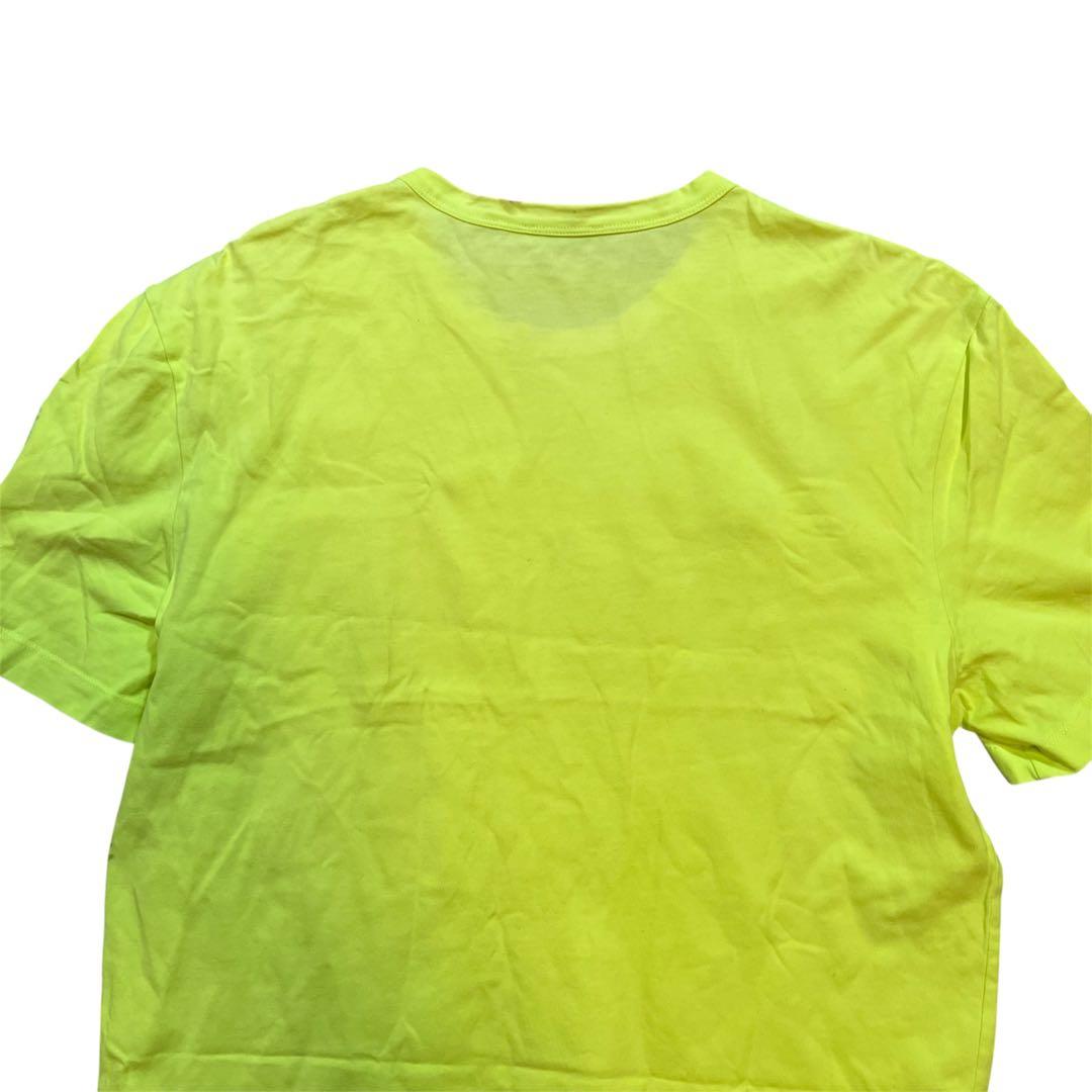 一点物 MONCLER モンクレール 蛍光イエロー Tシャツ Sサイズ トップス