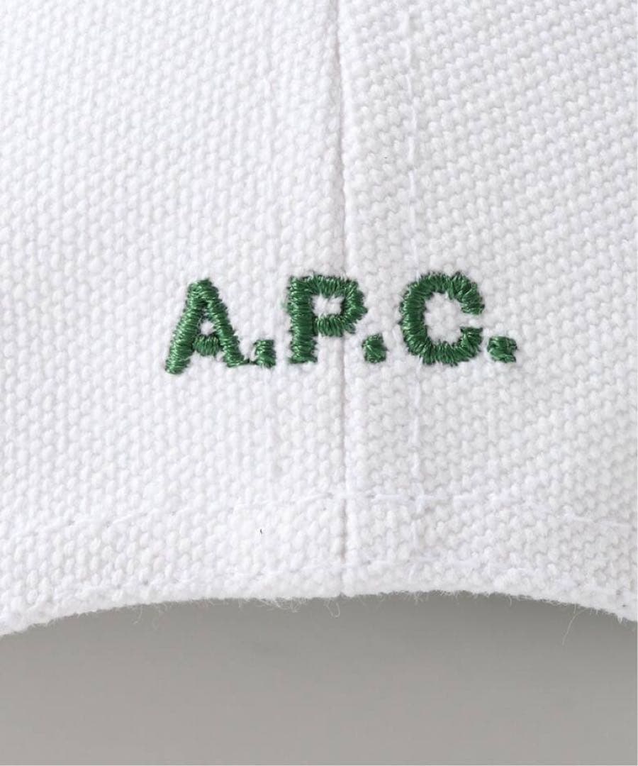 【新品】A.P.C. JJJJound CASQUETTE BLANC キャップ