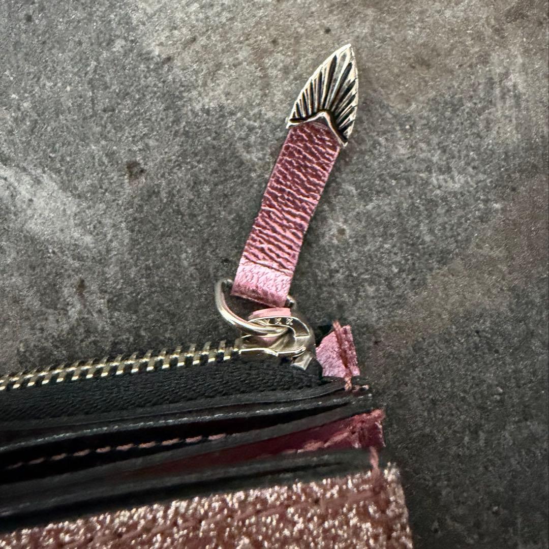 TOGA TOO LEATHER WALLET SP ピンク