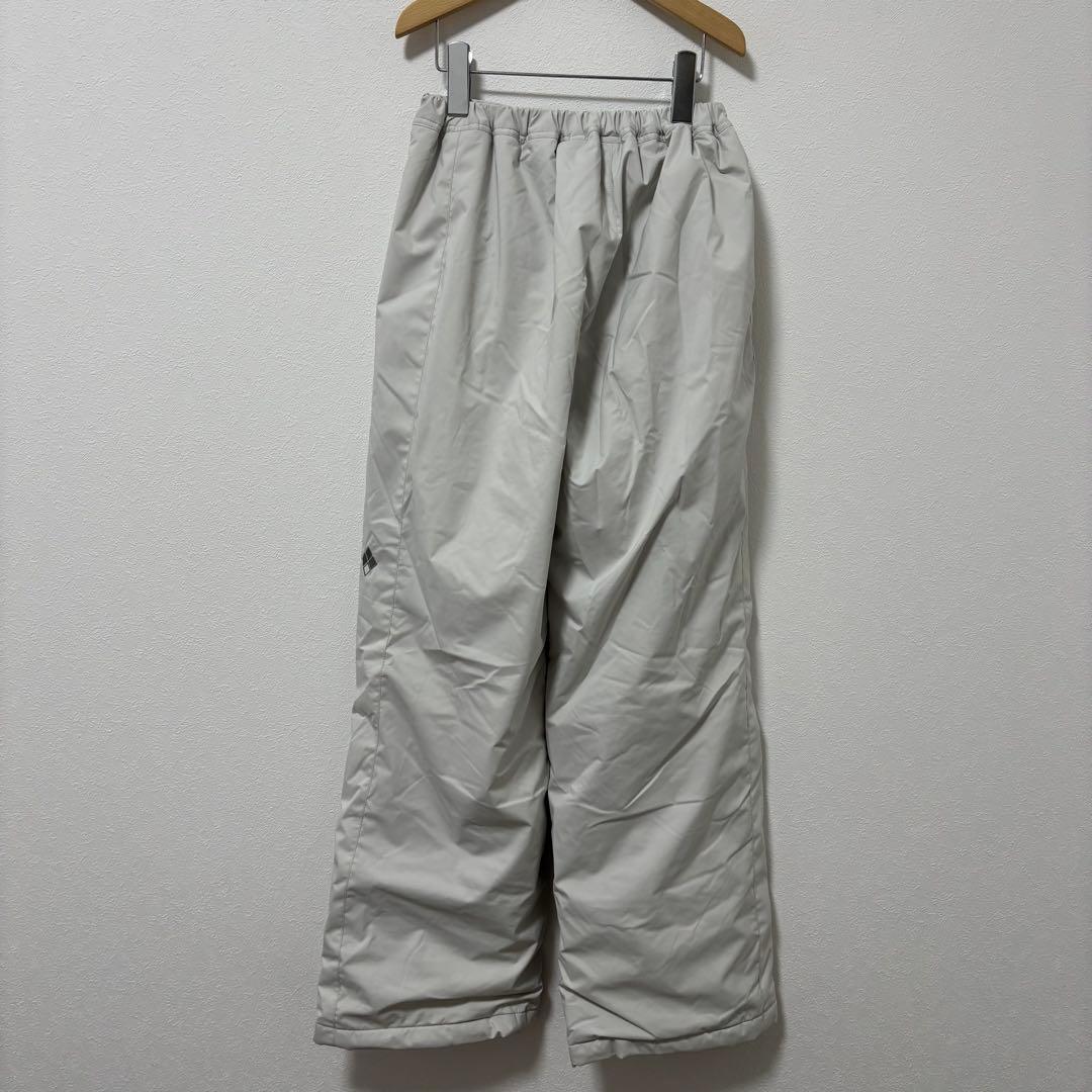 美品　mont-bell スキーウェア　パンツ　160 ジュニア　ライトグレー