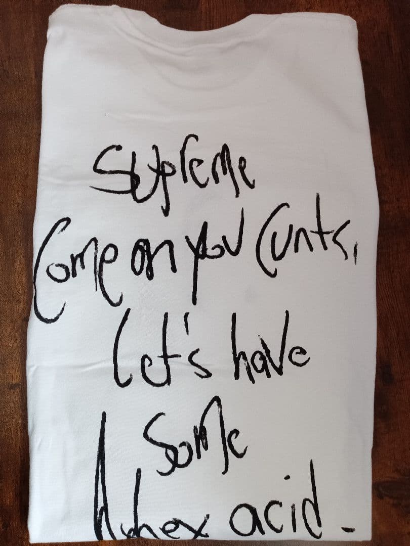 新品未使用　Supreme aphex twin Tシャツ ホワイト　XL