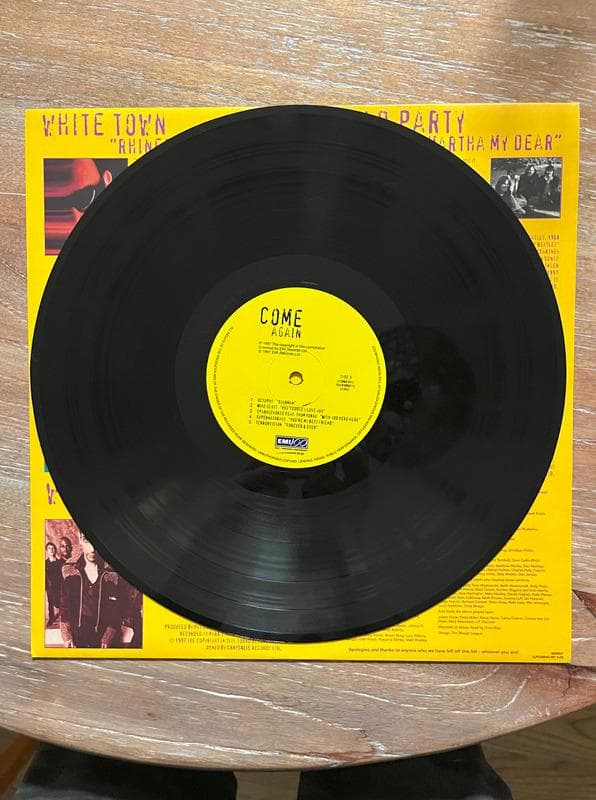 COME AGAIN オムニバス　2LP EMI100周年 LP レコード