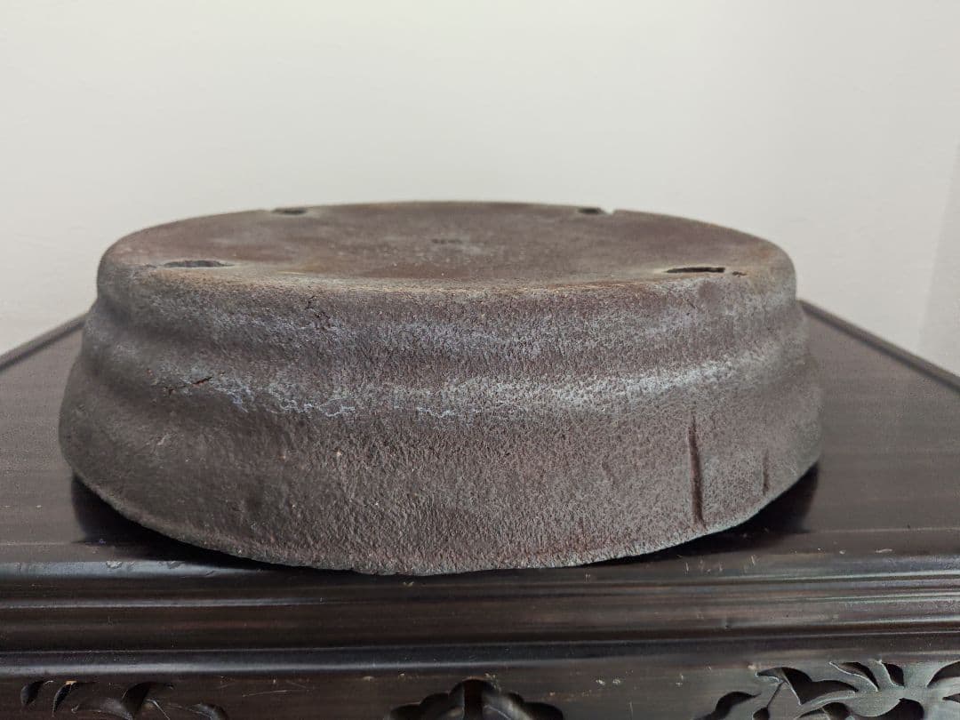 陶器製盆栽鉢 直径約40.5cm×9cm
