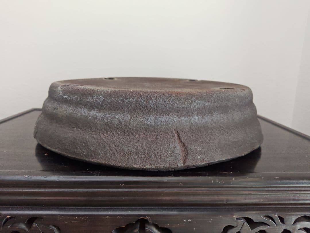 陶器製盆栽鉢 直径約40.5cm×9cm