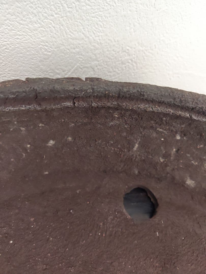 陶器製盆栽鉢 直径約40.5cm×9cm