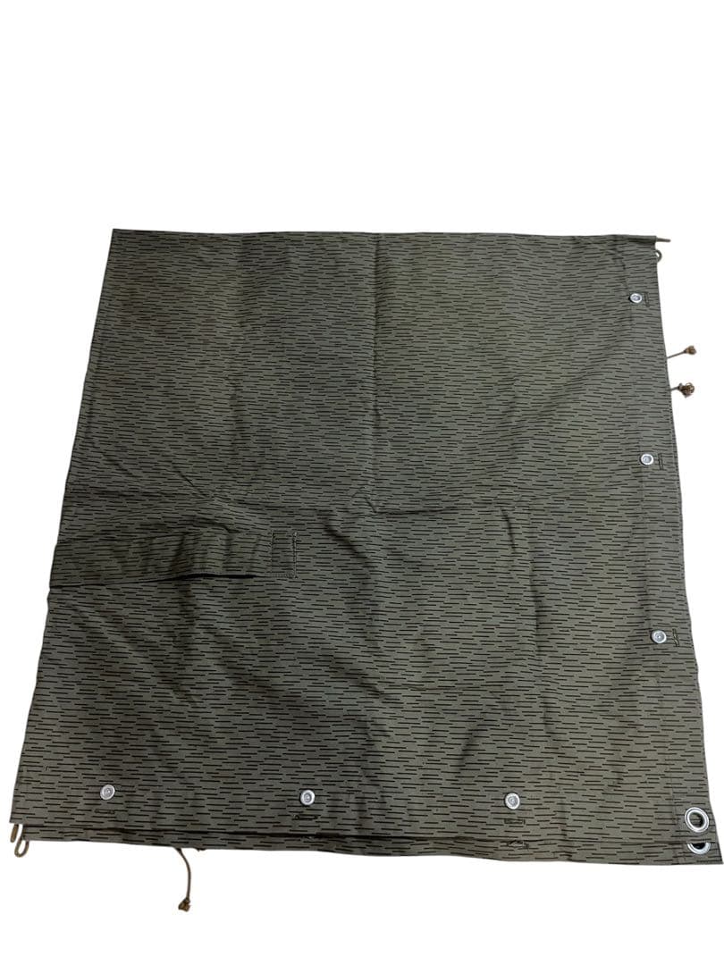 東ドイツ軍幕　軍幕　レインドロップカモ　ポンチョ　美品