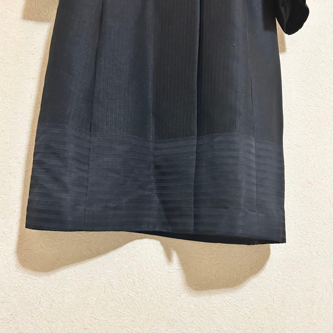 akihiko izukura 極美品✨シルク100% ブラック ロングコート