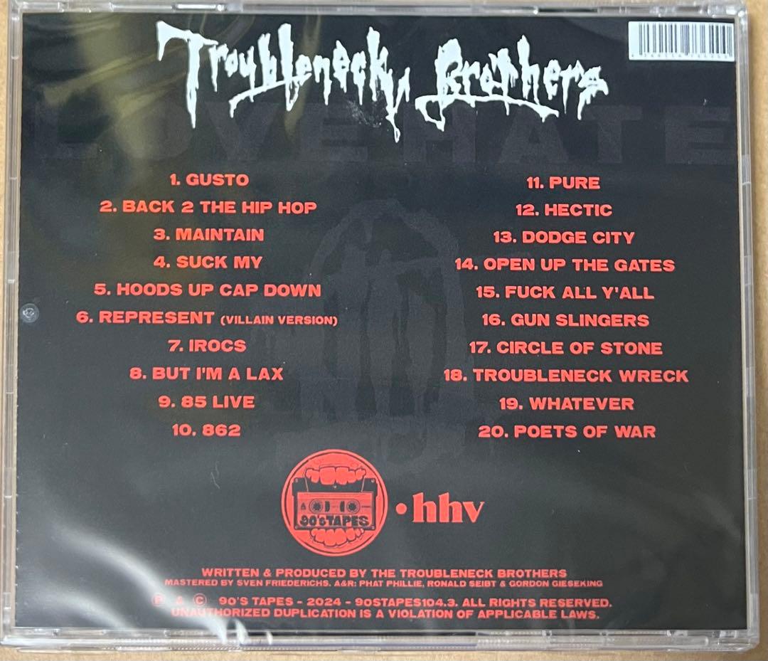 洋楽 TROUBLENECK BROTHERS - LOVE/HATE CD