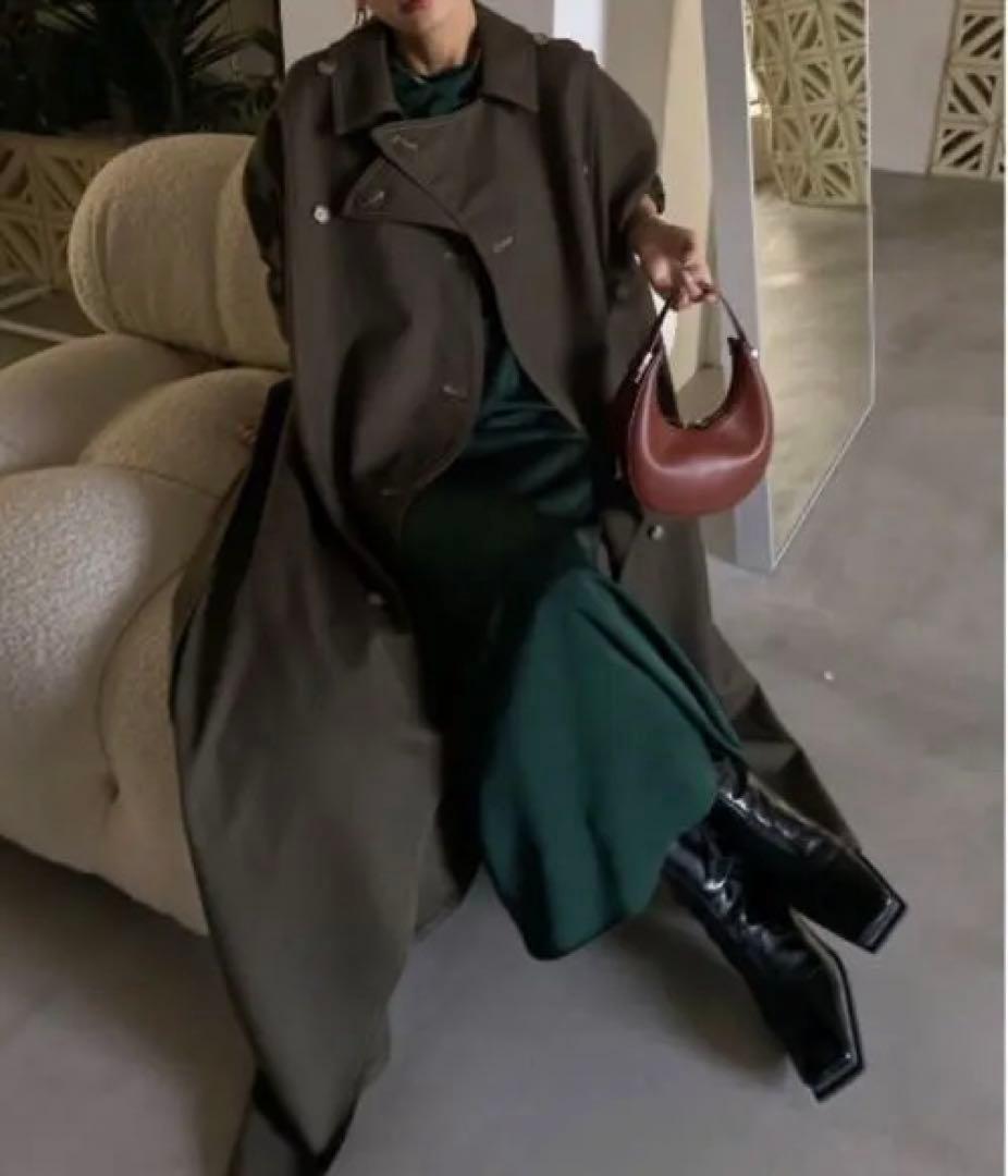 ジャケット・アウター Ameri WAVE FRONT OVER COAT