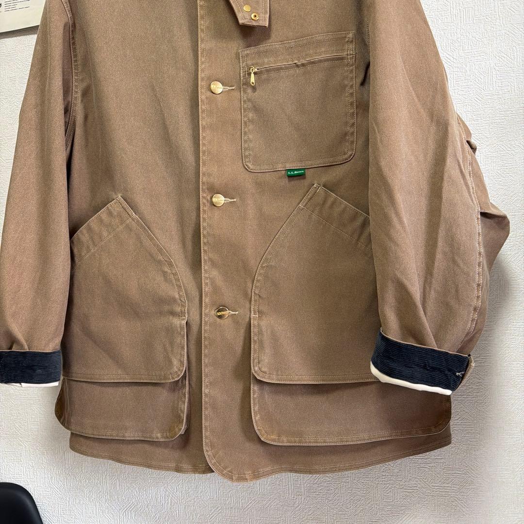 新品同様　L.L.BEAN フィールドコート　ブラウン　コーデュロイ　M