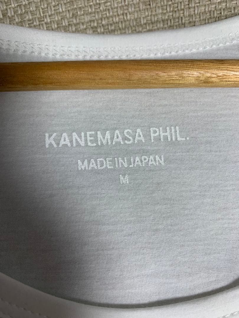 トップス KANEMASA PHIL. 46G Cotton Thin Pack Tank