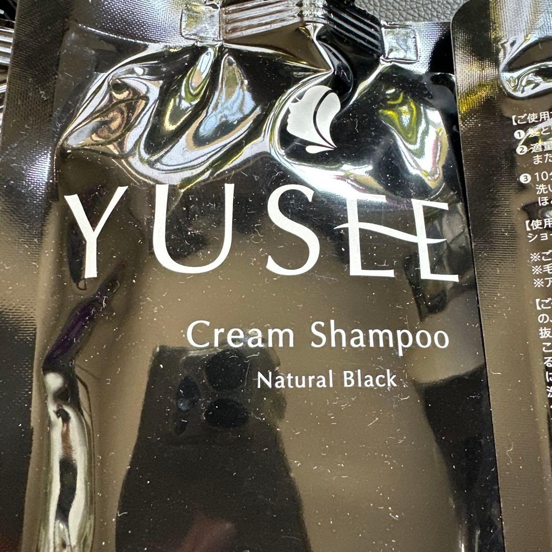 YUSEEK Cream Shampoo Black 350g✖️3