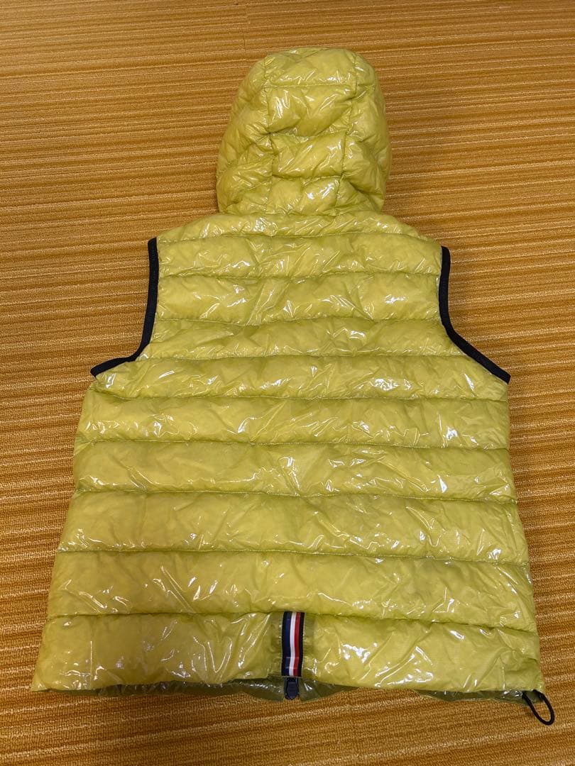 MONCLER/モンクレール　LAPPE GILET ダウンベスト 1 黄色