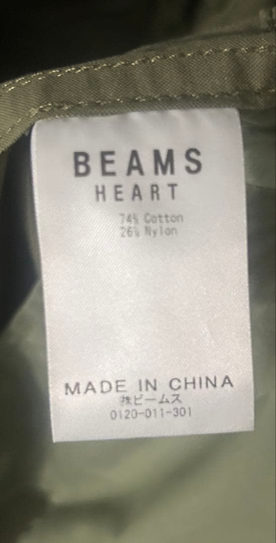 ビームスハート　beams heart ライナー付き3way モッズコート　M