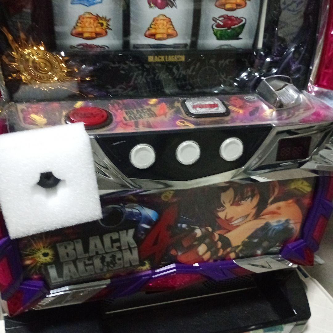【Ｓブラックラグーン４】パチスロ実機不要機付【送料無料】ＴＥＴＳＵ☆