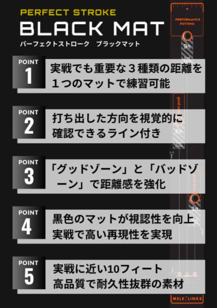 PERFECT STROKE　パーフェクトストローク　パッティング