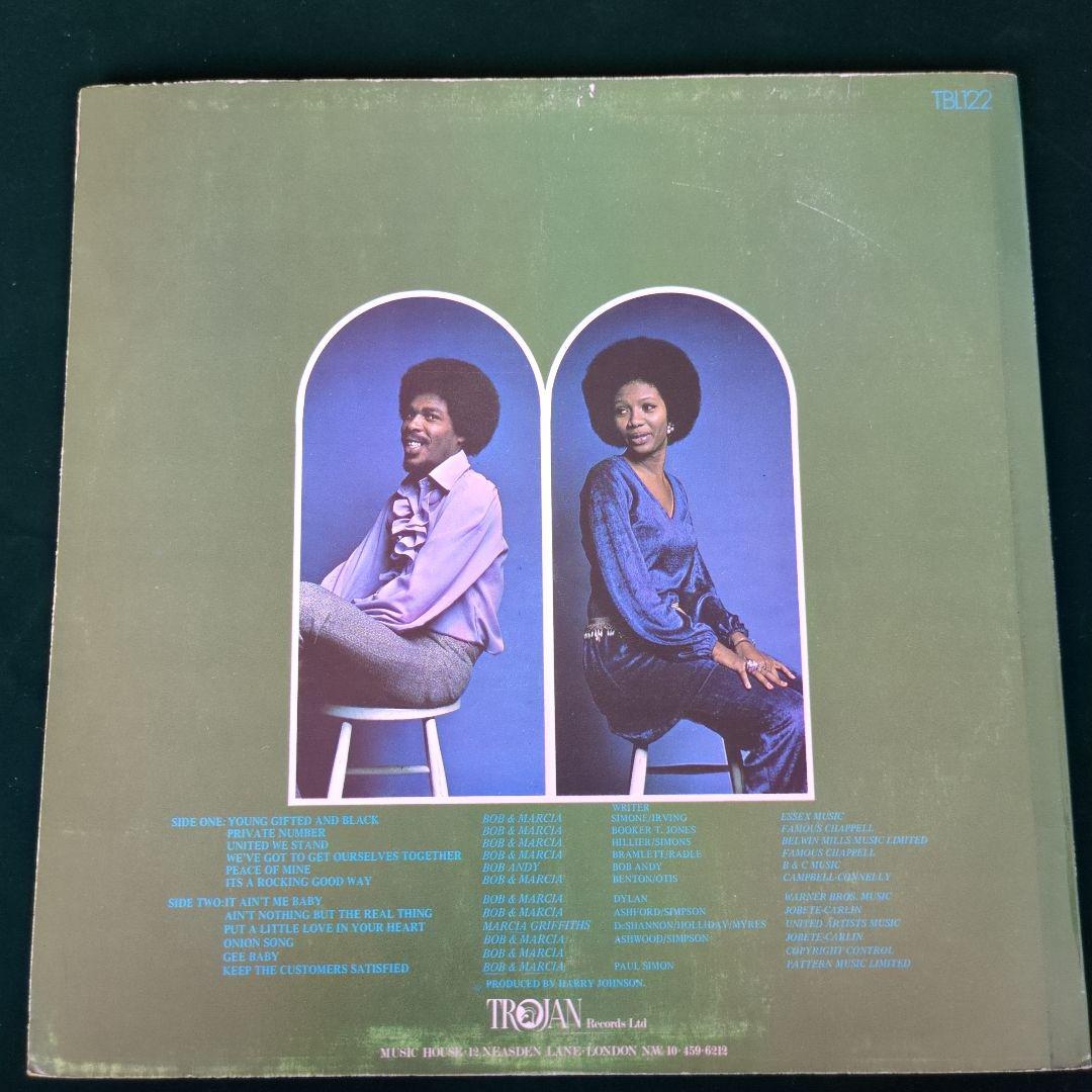 洋楽 Bob Andy & Marcia Griffiths Young Gifted