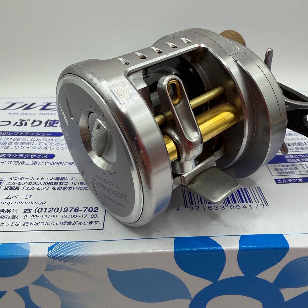 SHIMANO シマノ カルカッタ コンクエスト101DC 左巻き ベイトリール