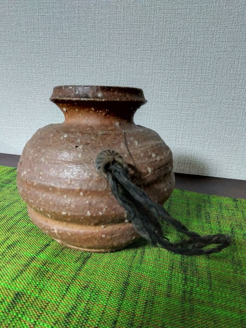 備前焼　花道具　花瓶