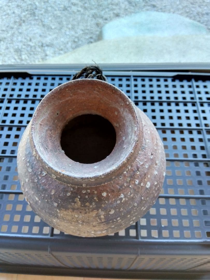 備前焼　花道具　花瓶