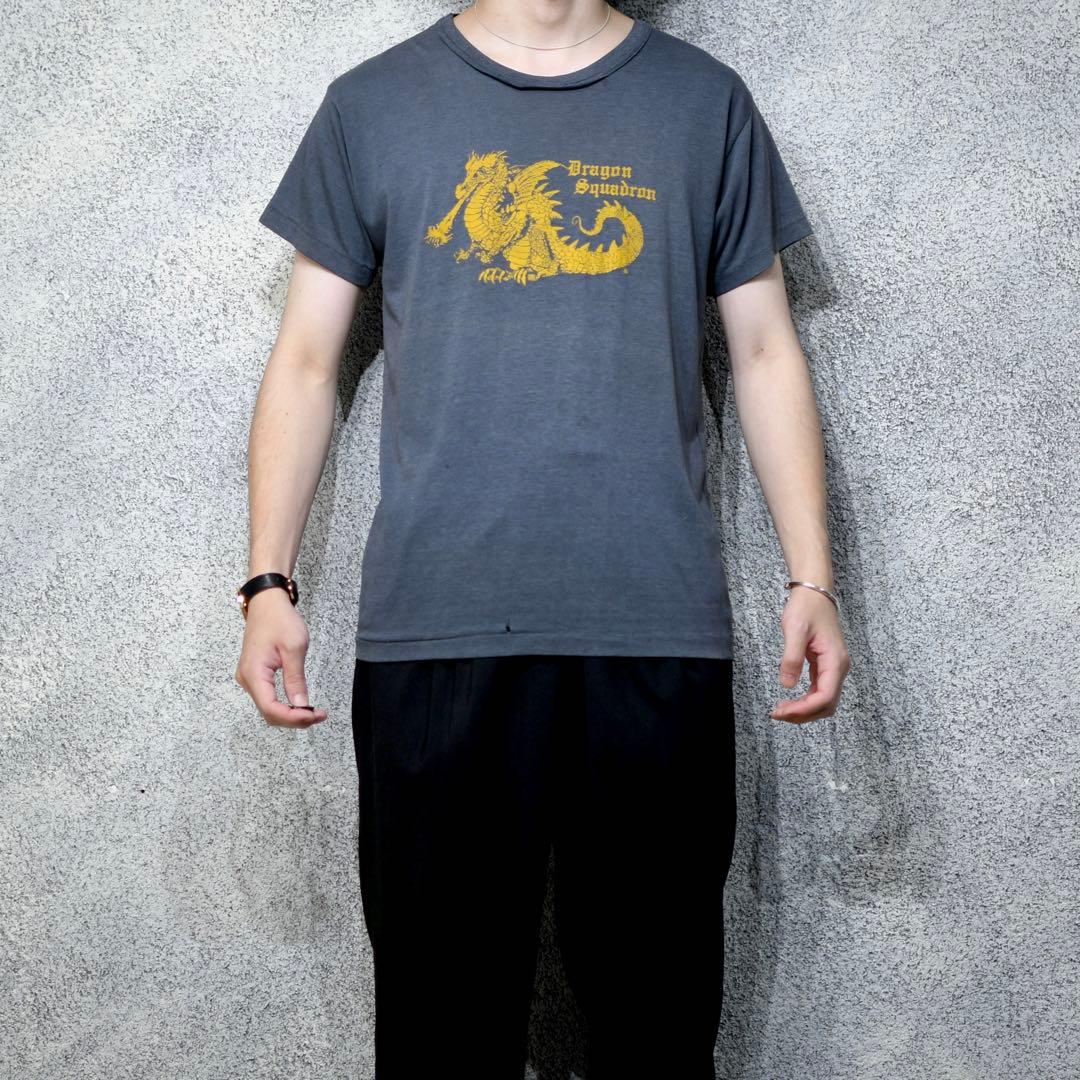 古着 80's シングルステッチ プリントTシャツ Tシャツ 半袖Tシャツ