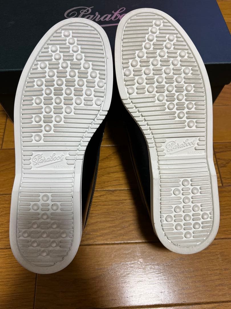 Paraboot アローズ別注 Recif デッキシューズ ネイビー 試着のみ
