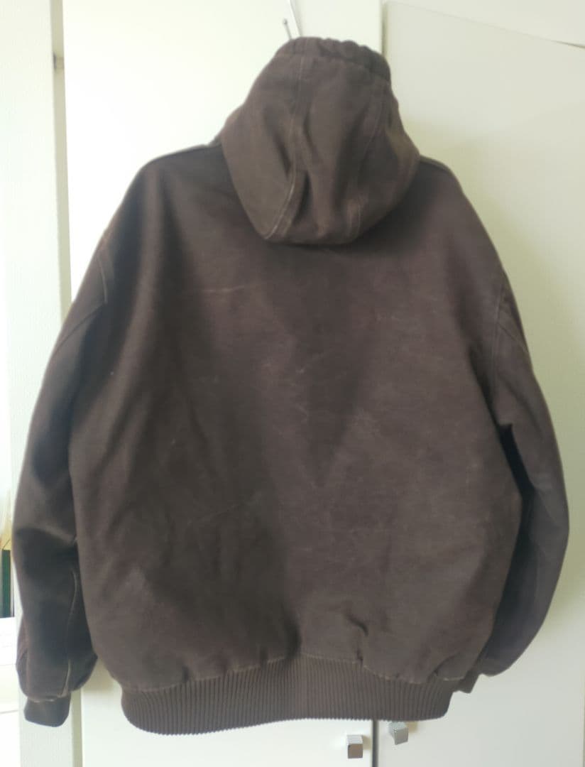激渋!メキシコ製 カーハート アクティブジャケット XL 濃茶 00s 90s