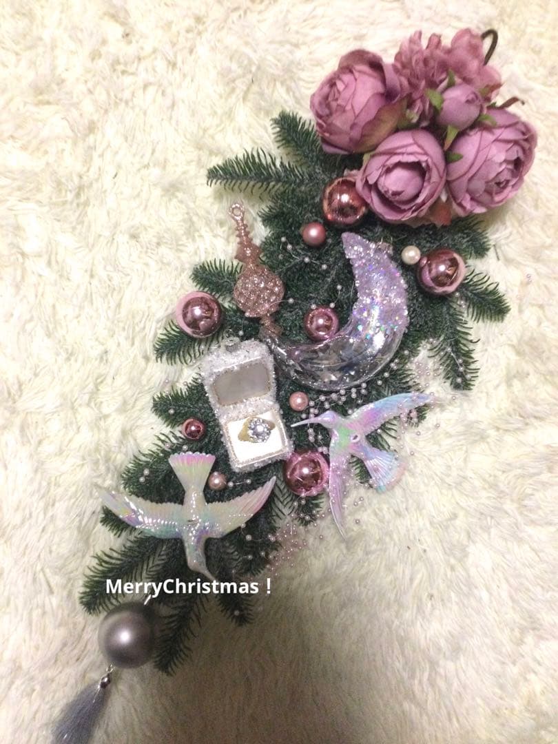 クリスマスリース　スワッグ