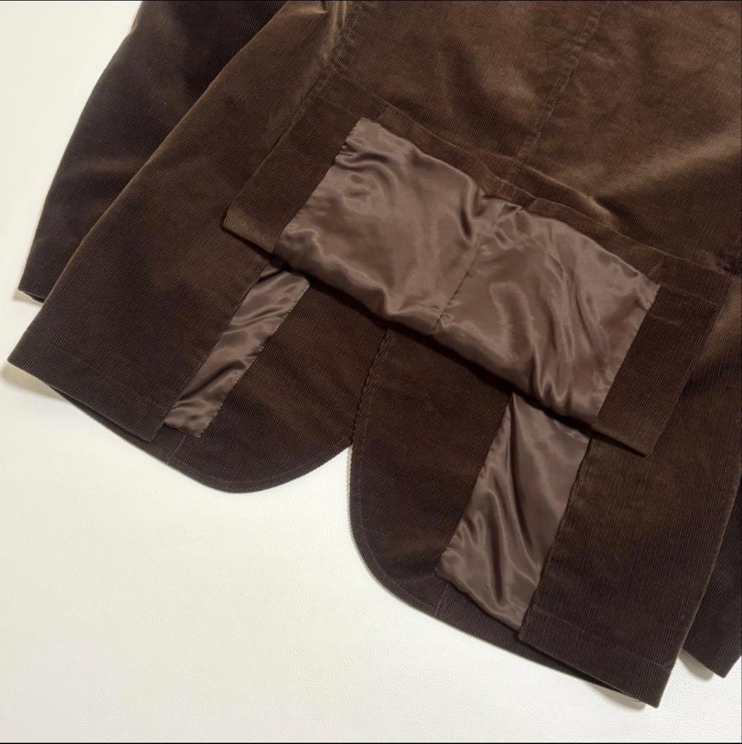 Paul Smith テーラードジャケット コーデュロイ 日本製 L ブラウン