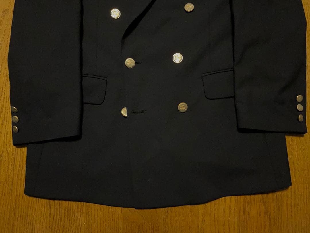 【90s】BURBERRY ダブルブレザー 紺ブレ ヴィンテージ USA製