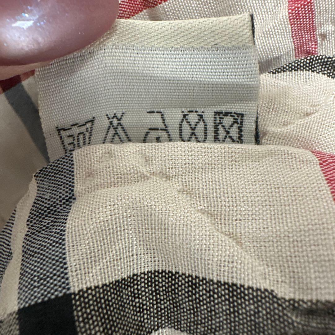 BURBERRY ノバチェック　裏地　ジップジャケットXL