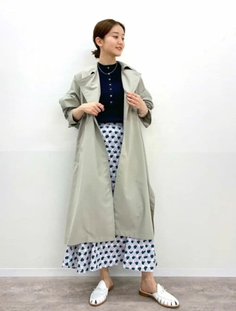 定価37400円◆IENA◆イエナ◆撥水加工◆Peポプリンオーバートレンチコート