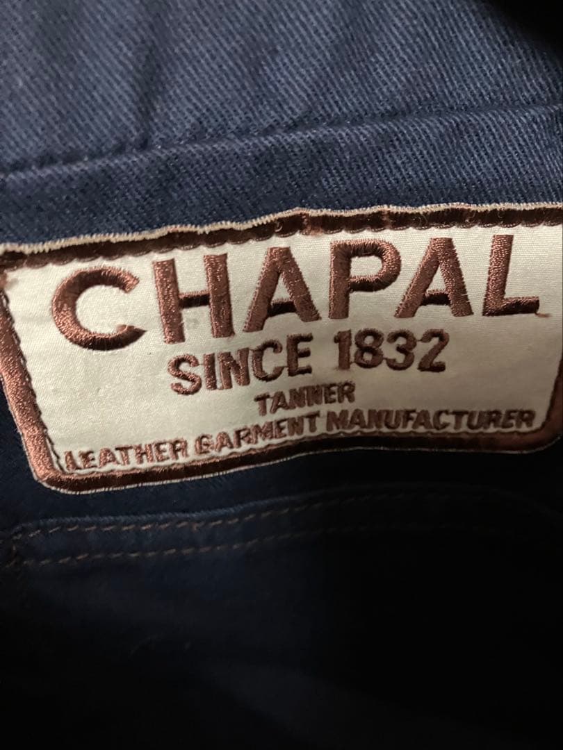 値下げ中CHAPAL チャパル　シャパル　シャパール　エルメス　オレンジレザー