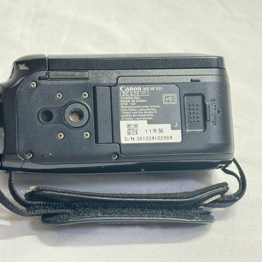 【動作確認済】 Canon iVIS HF R21 デジタル ビデオカメラ