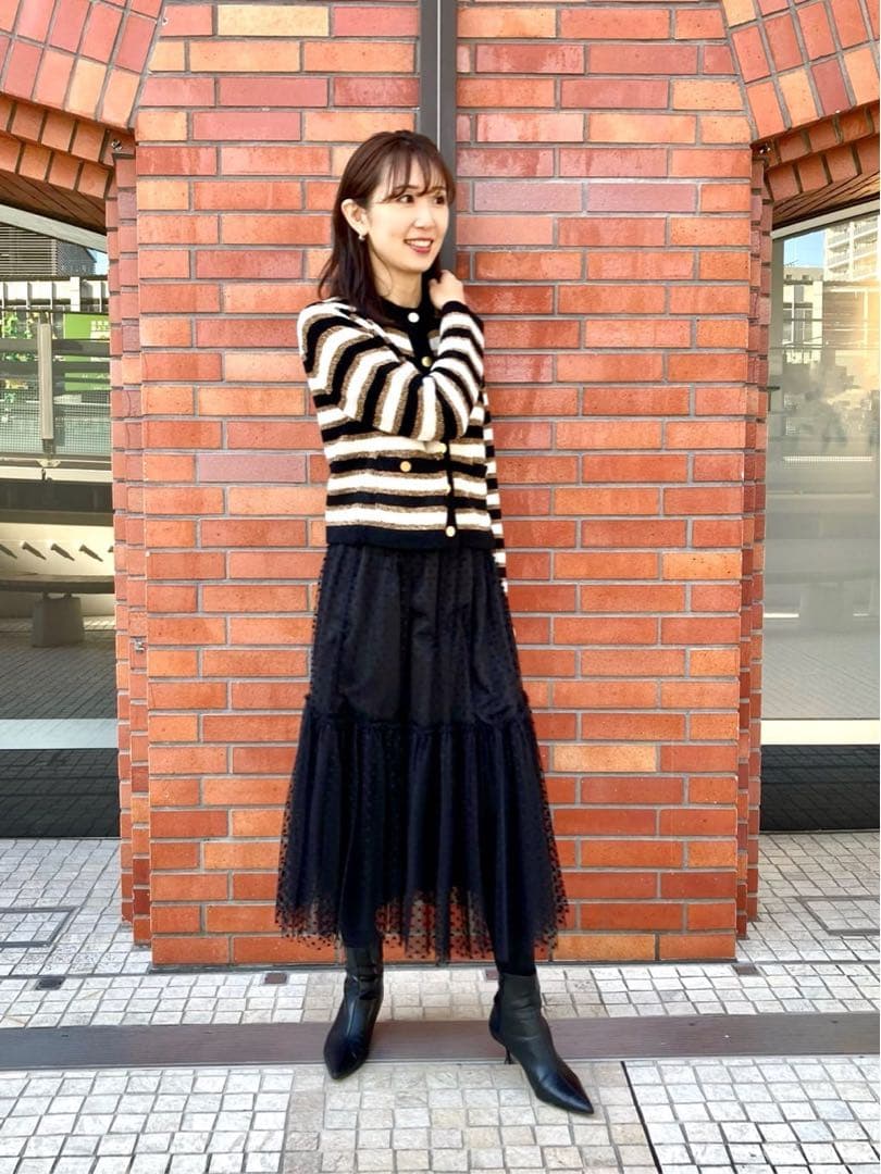 《最終お値下げ》新品未使用♡アナイドットチュールティアードスカート36
