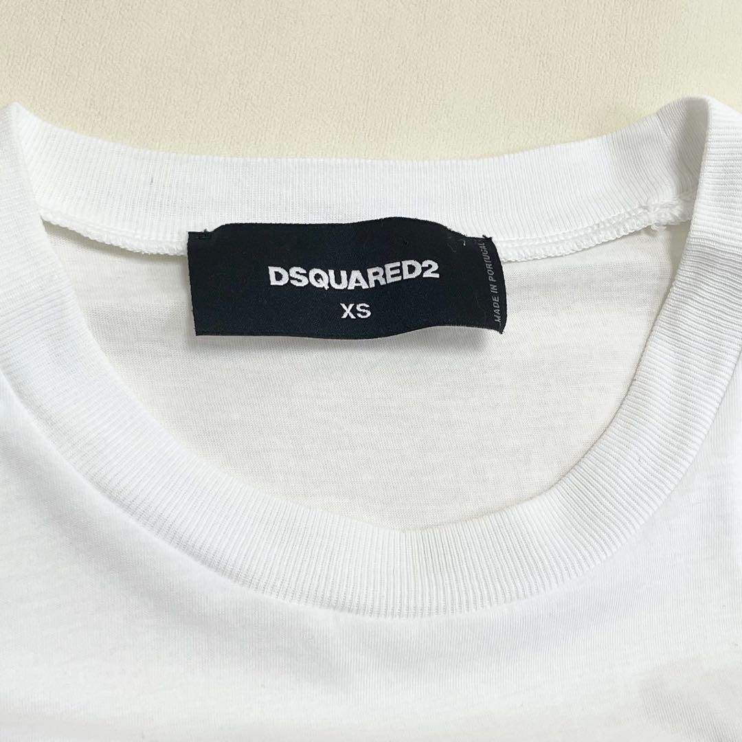 ディースクエアード 半袖 Tシャツ ロゴ プリント メンズXS