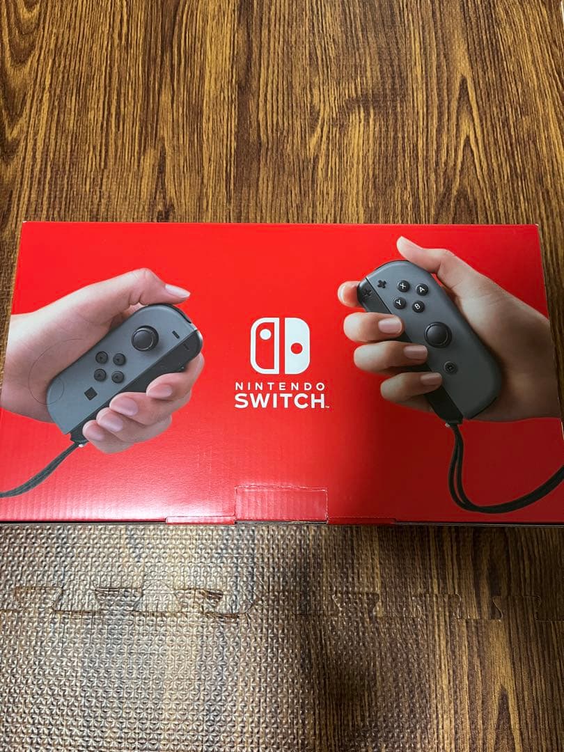 【極美品】Nintendo Switch 本体 グレー（HAC-001）欠品なし