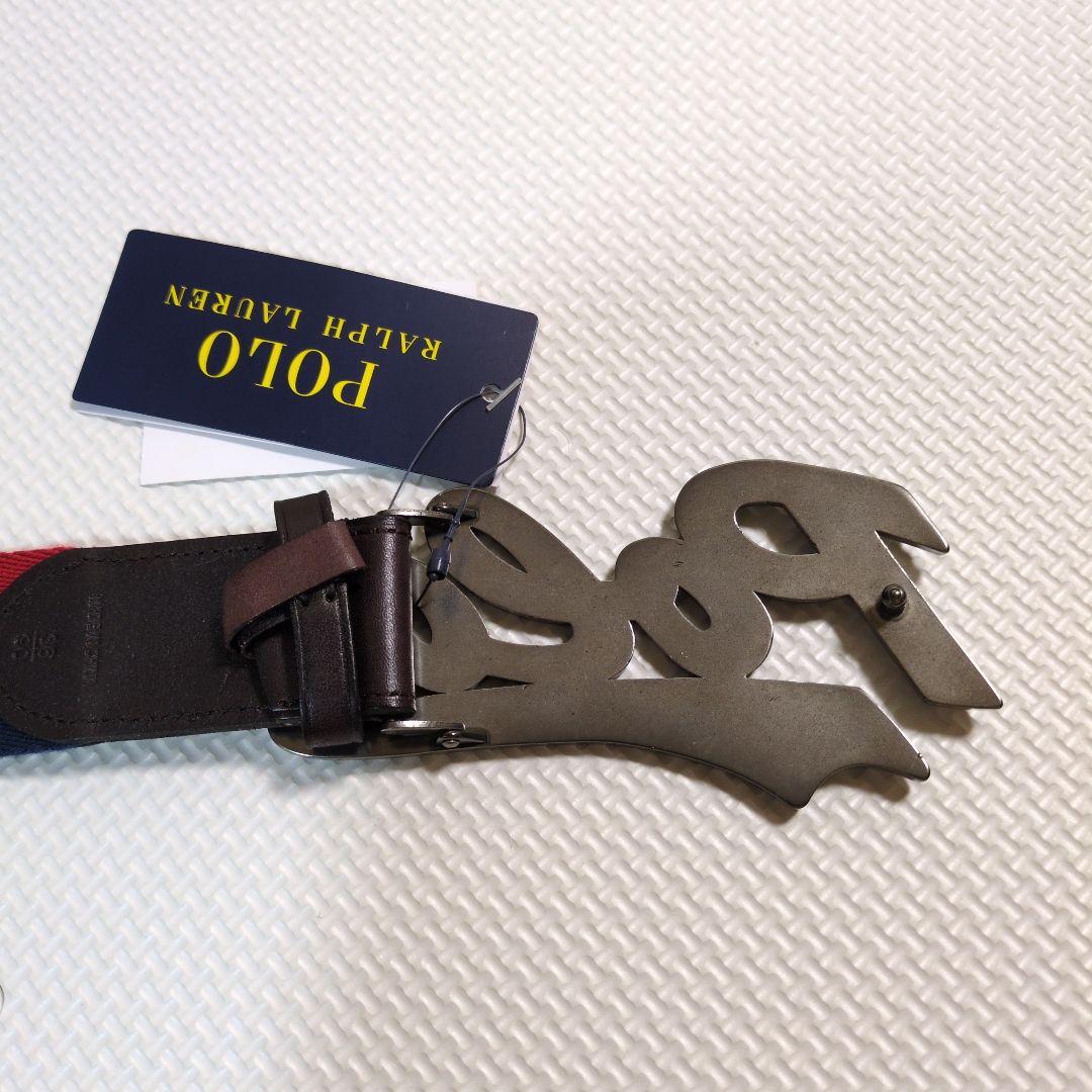 【やーです】Polo Ralph Lauren トリコロール ベルト