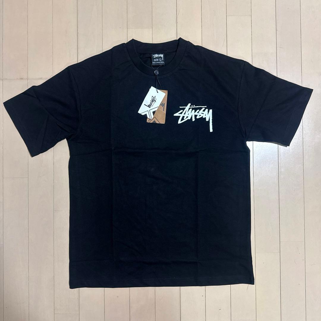 て*ん様 STUSSY ステューシー ナイキ ロゴ 黒 ストリート Tシャツ