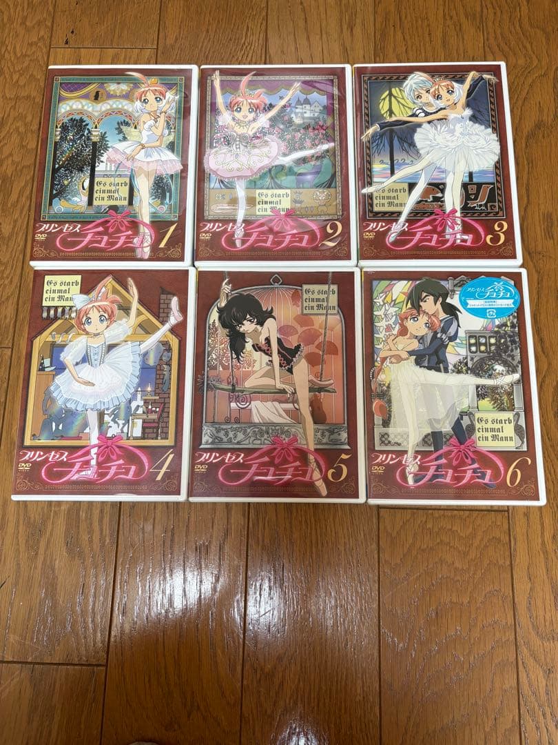 DVD プリンセスチュチュ 全6巻 セット 収納BOX付き