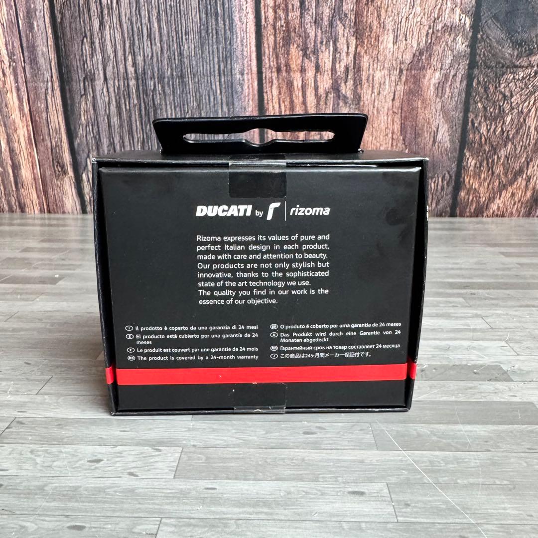 新品 DUCATI 純正 97380901A レーシングミラーホールカバー ペア