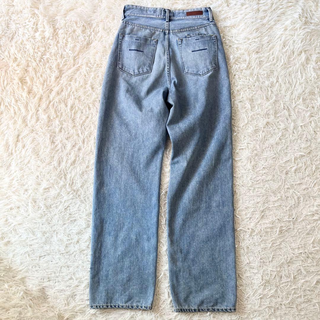 YANUK ヤヌーク　ボーイズストレートデニムパンツ LEA レア　25
