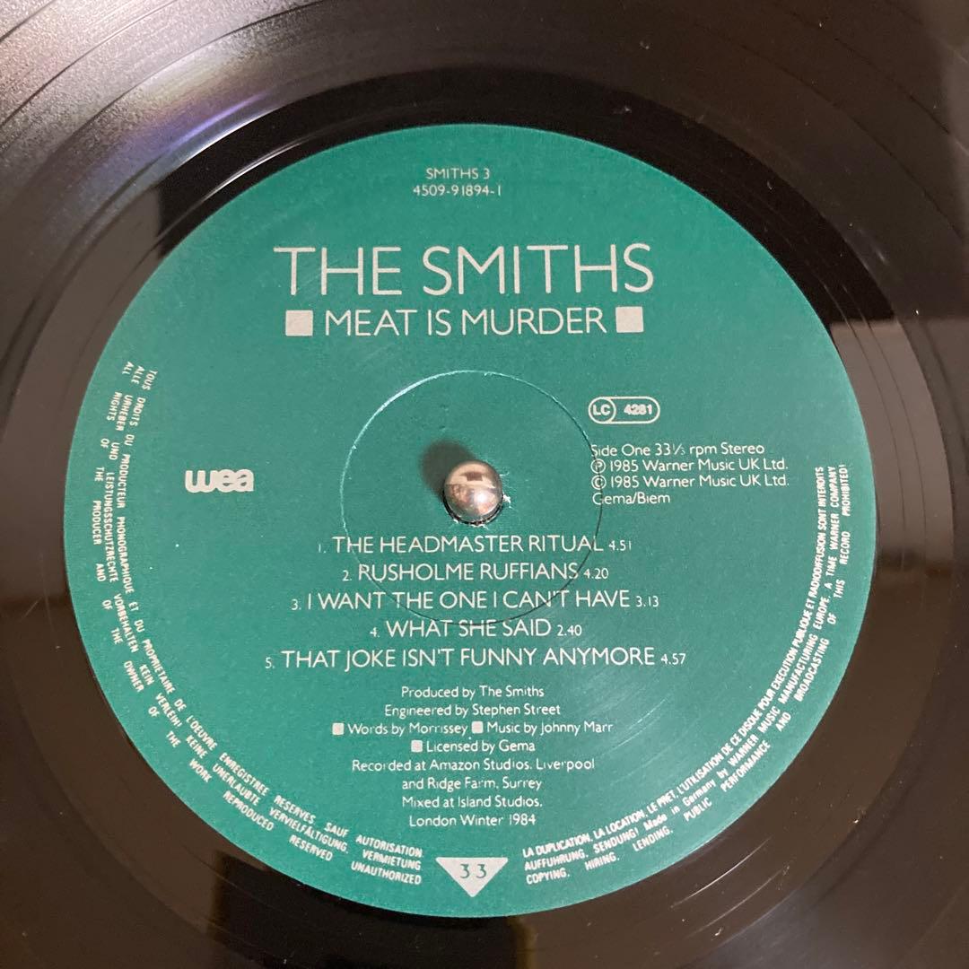 洋楽 The Smiths / MEAT IS MURDER